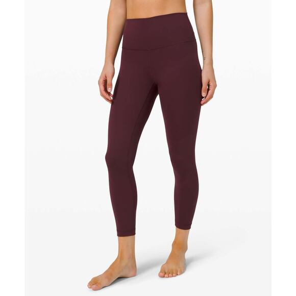 Lululemon Wunder Under High-Rise Tight Leggings 25" Full-On Luxtreme Cassis 10 - Picture 1 of 12